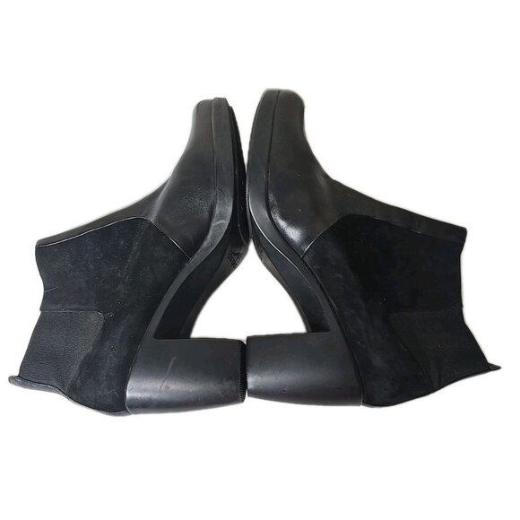 Dansko Black Suede Leather Tiffany Ankle Boots 2706100200 Women's Size US 11 - Picture 4 of 8